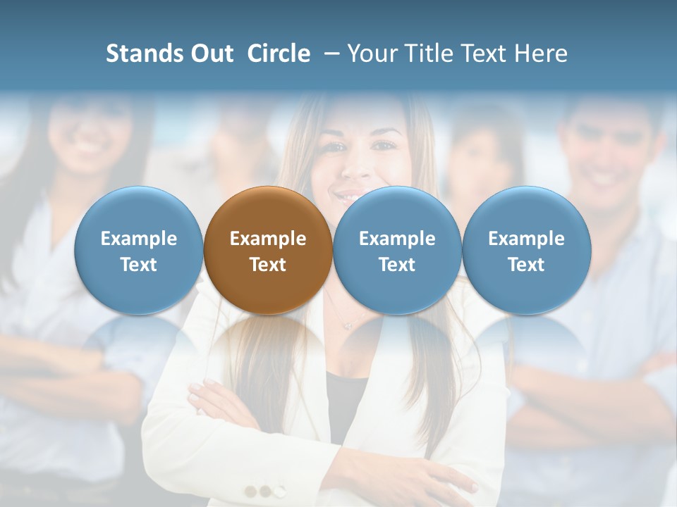 Latin  Teamwork PowerPoint Template