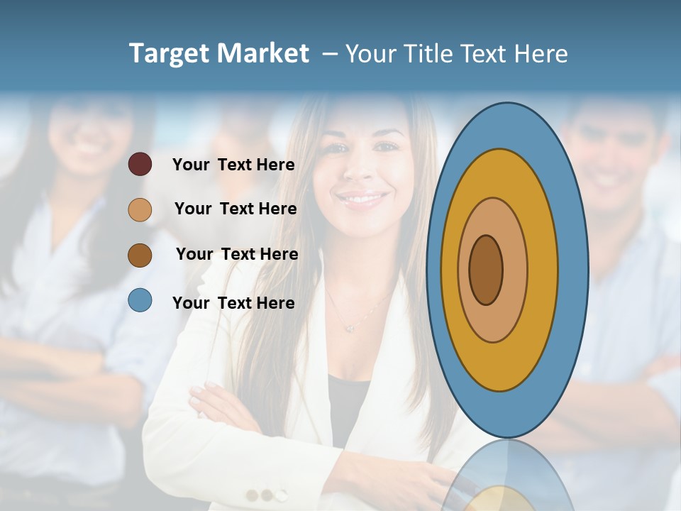 Latin  Teamwork PowerPoint Template