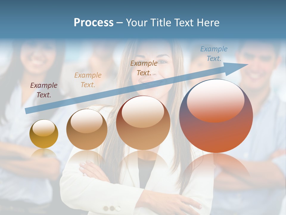 Latin  Teamwork PowerPoint Template