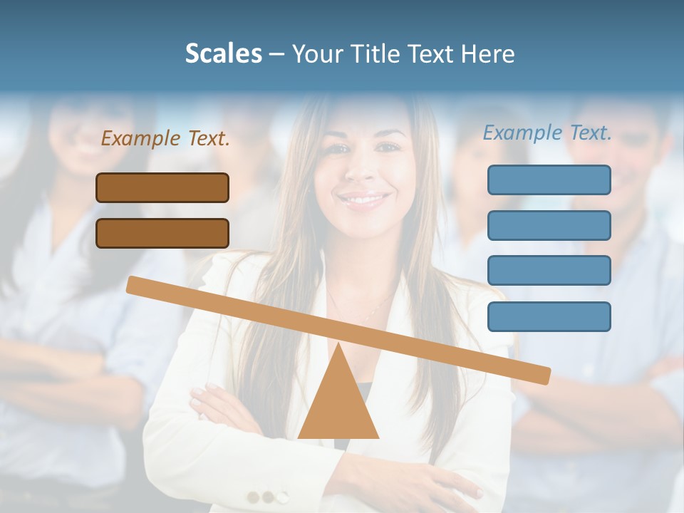 Latin  Teamwork PowerPoint Template