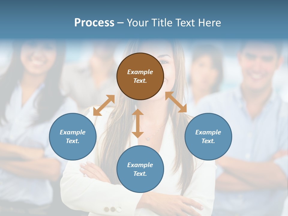 Latin  Teamwork PowerPoint Template