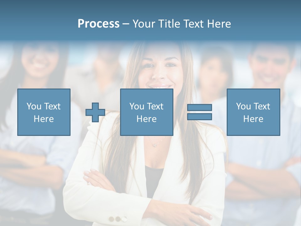 Latin  Teamwork PowerPoint Template
