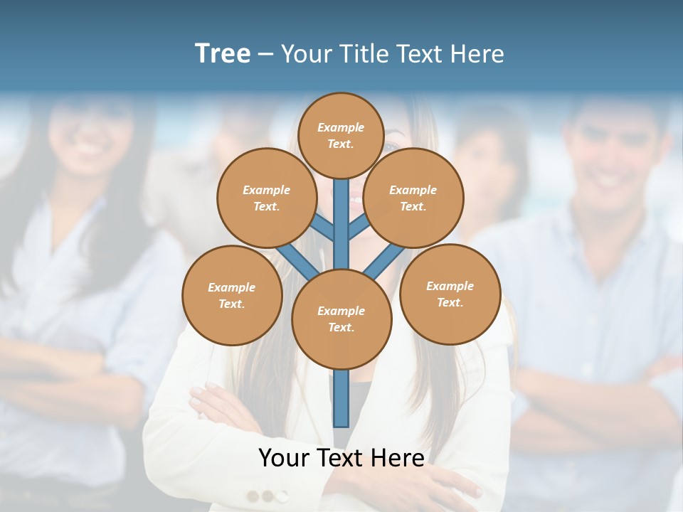 Latin  Teamwork PowerPoint Template