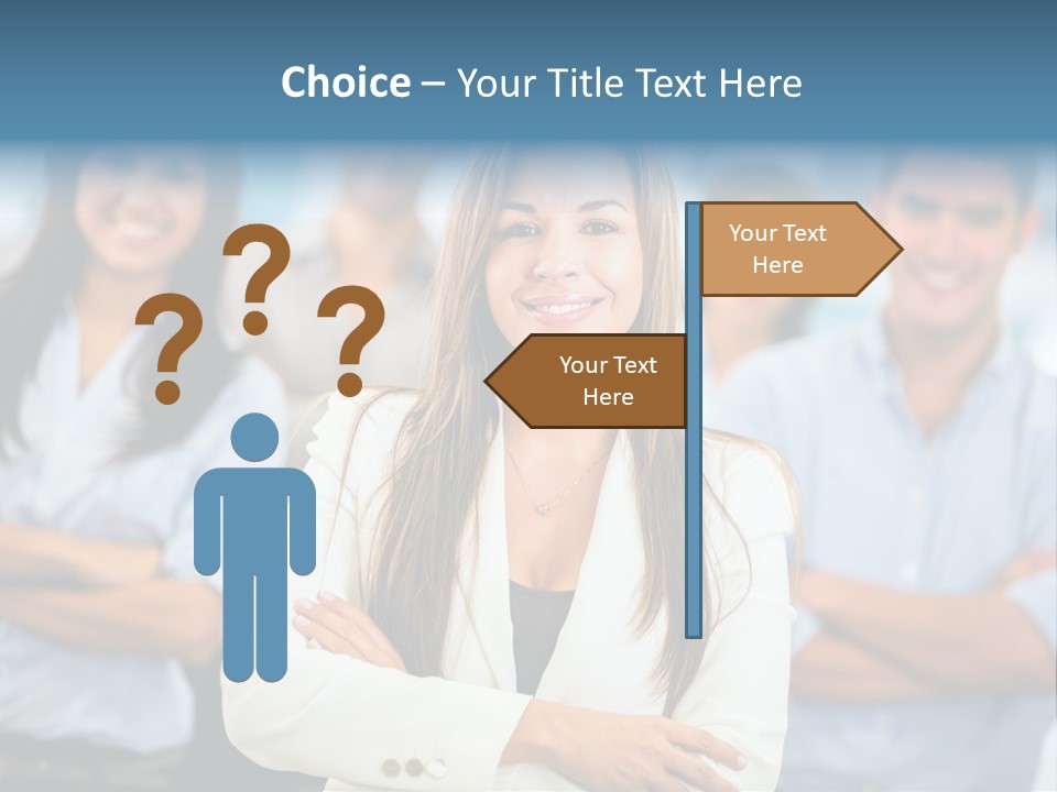 Latin  Teamwork PowerPoint Template