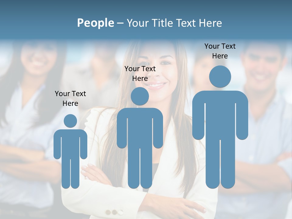 Latin  Teamwork PowerPoint Template