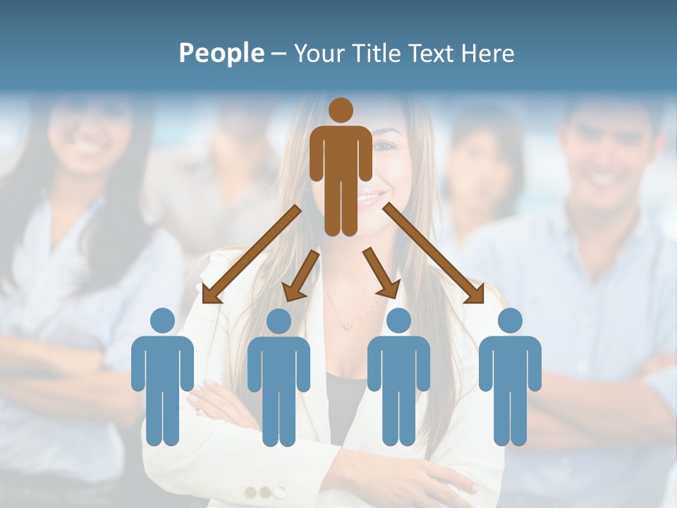 Latin  Teamwork PowerPoint Template