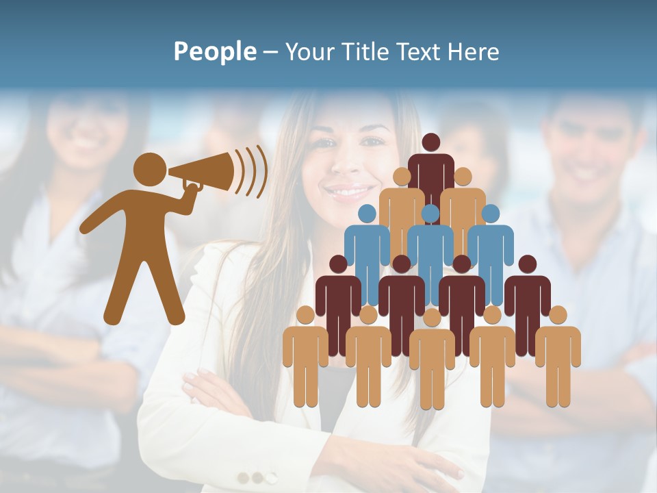 Latin  Teamwork PowerPoint Template