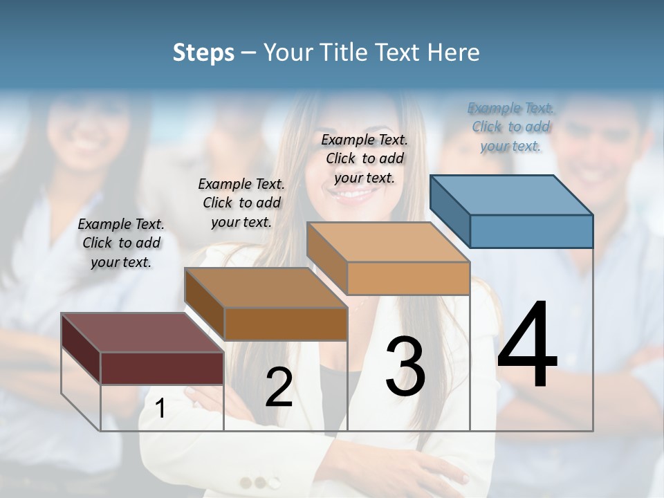 Latin  Teamwork PowerPoint Template