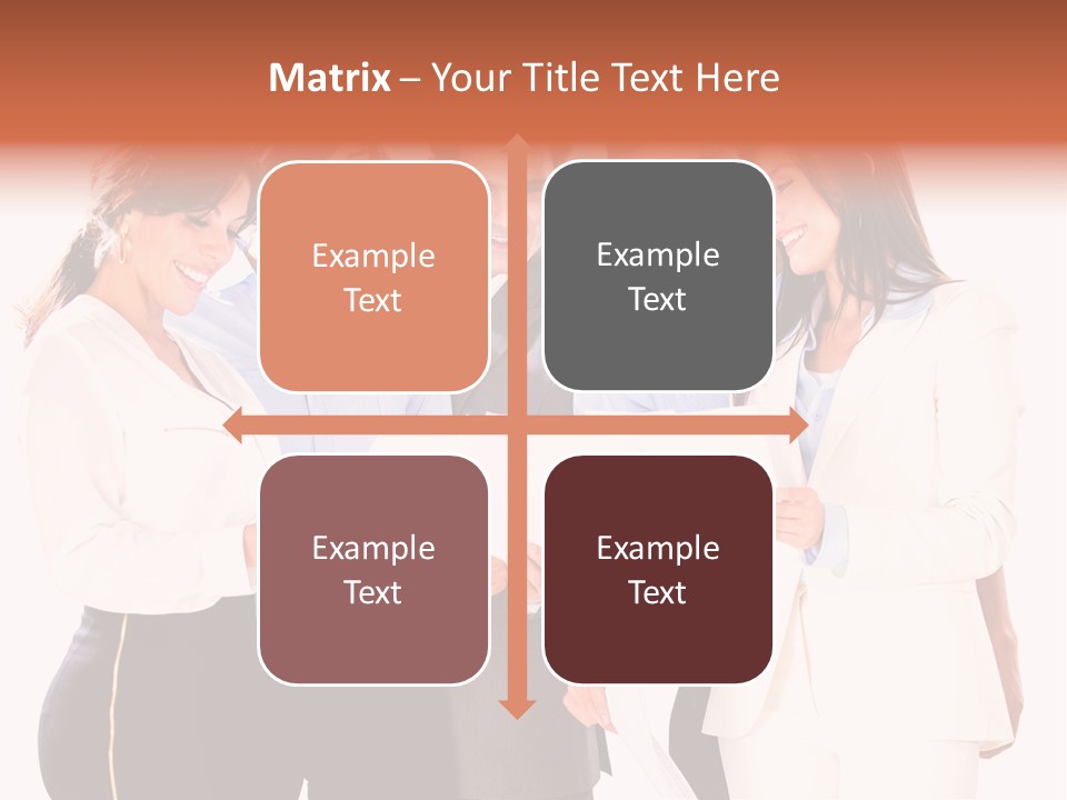 Latinamerican Women Smile PowerPoint Template