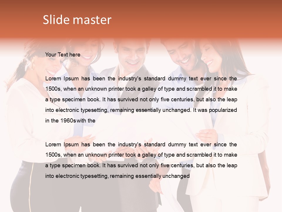 Latinamerican Women Smile PowerPoint Template