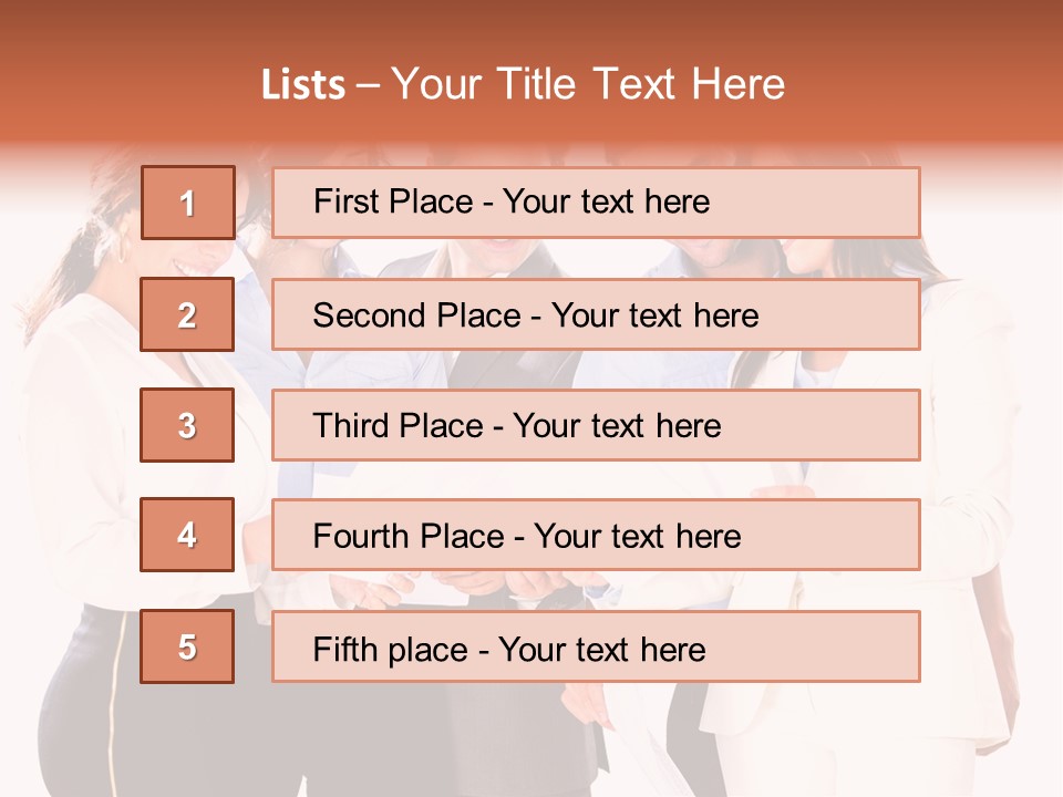 Latinamerican Women Smile PowerPoint Template