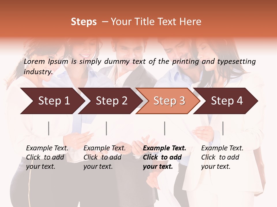 Latinamerican Women Smile PowerPoint Template
