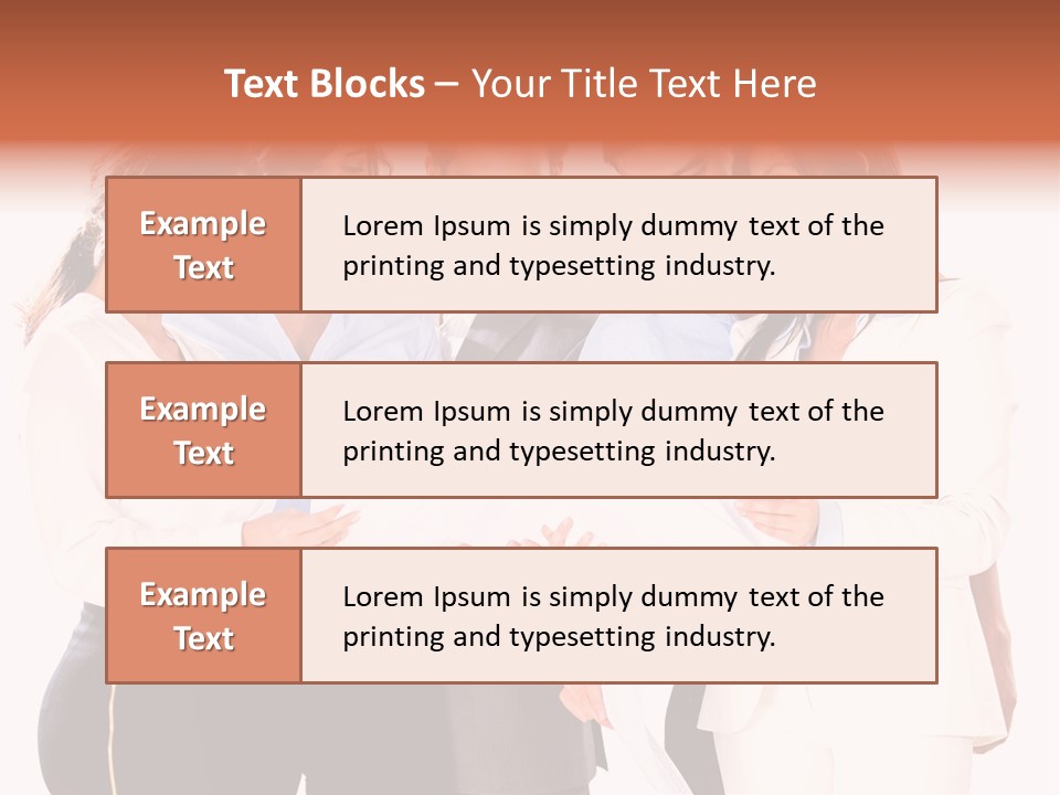 Latinamerican Women Smile PowerPoint Template
