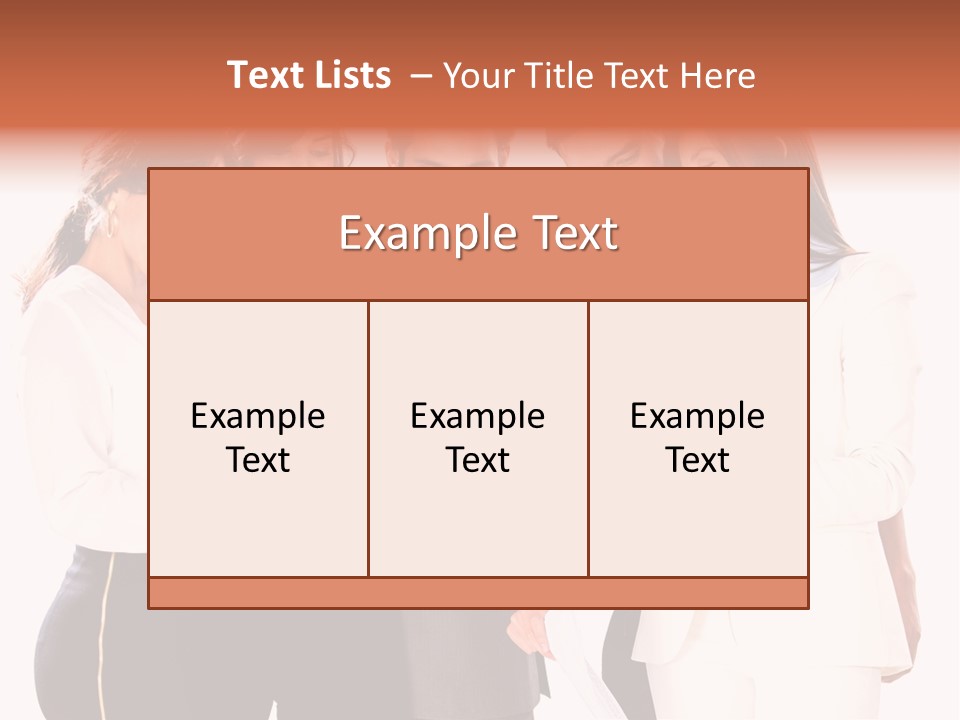 Latinamerican Women Smile PowerPoint Template
