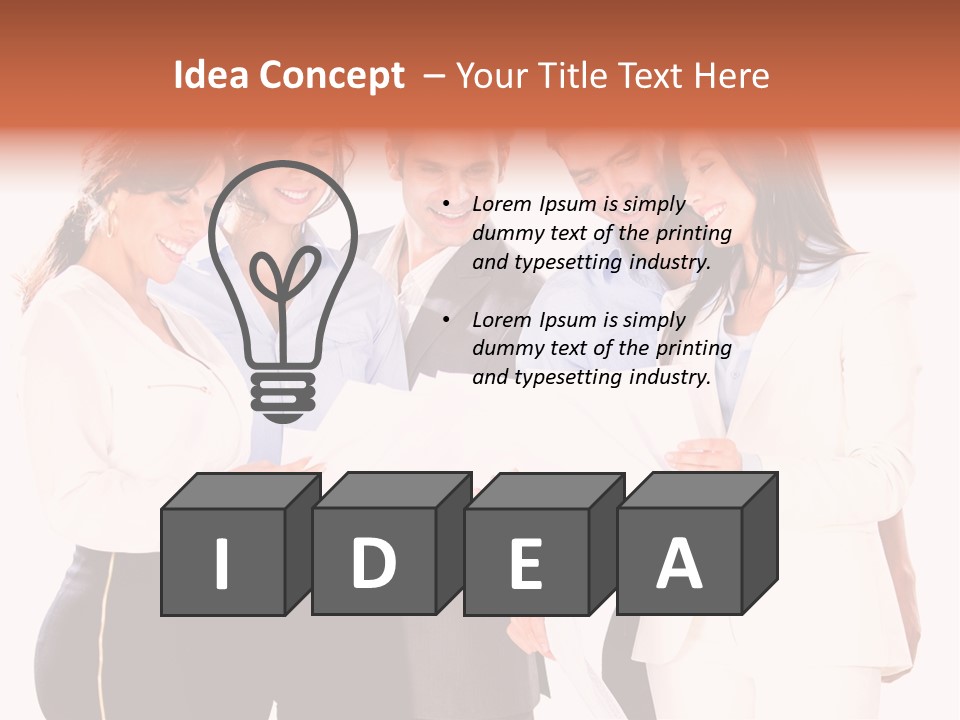 Latinamerican Women Smile PowerPoint Template