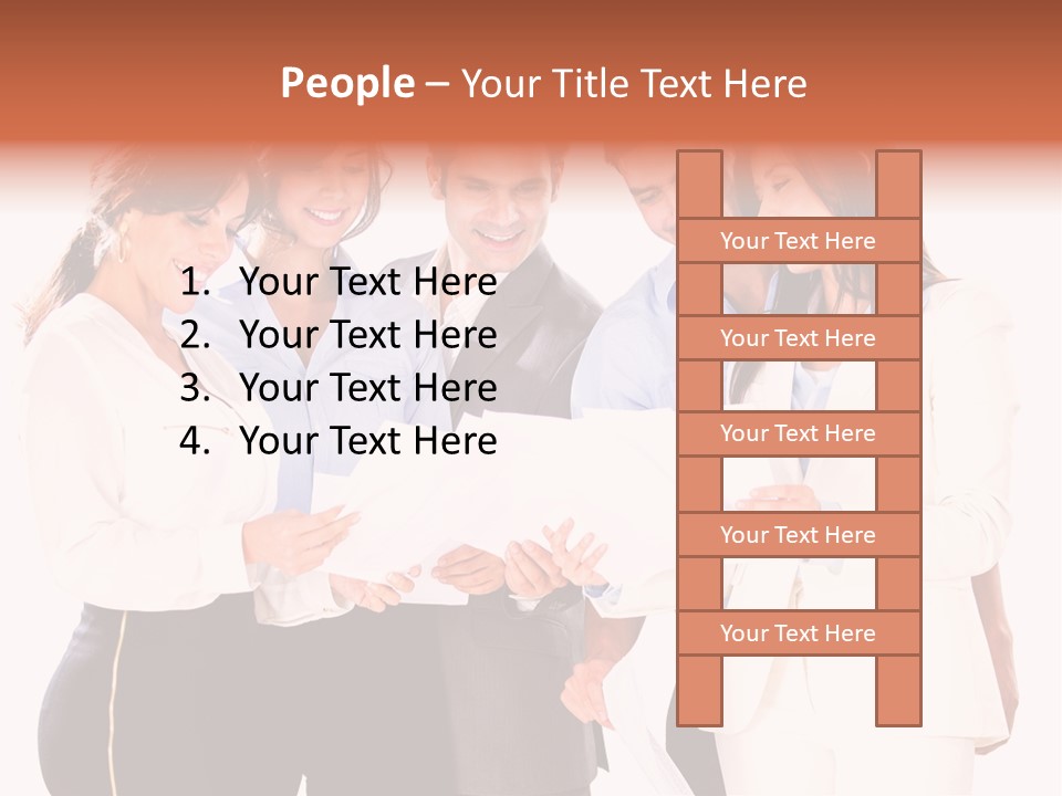 Latinamerican Women Smile PowerPoint Template