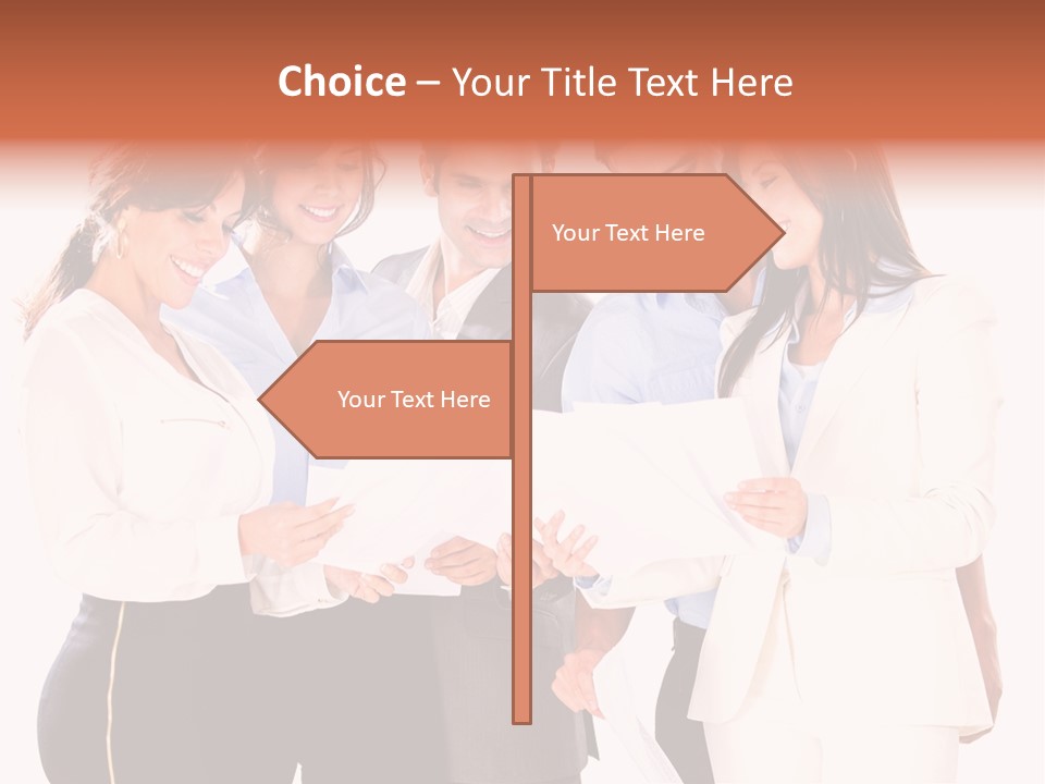 Latinamerican Women Smile PowerPoint Template