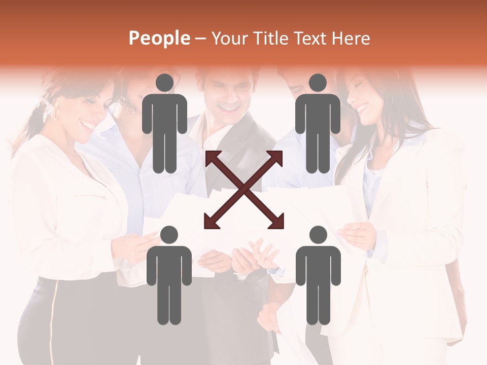 Latinamerican Women Smile PowerPoint Template