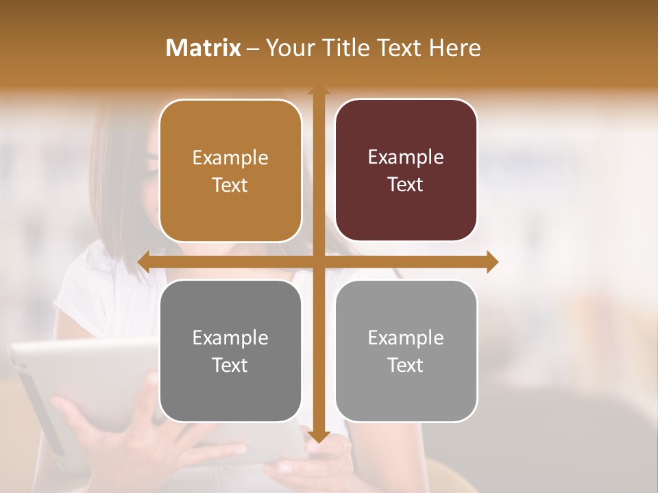 Technology Ereader Literature PowerPoint Template