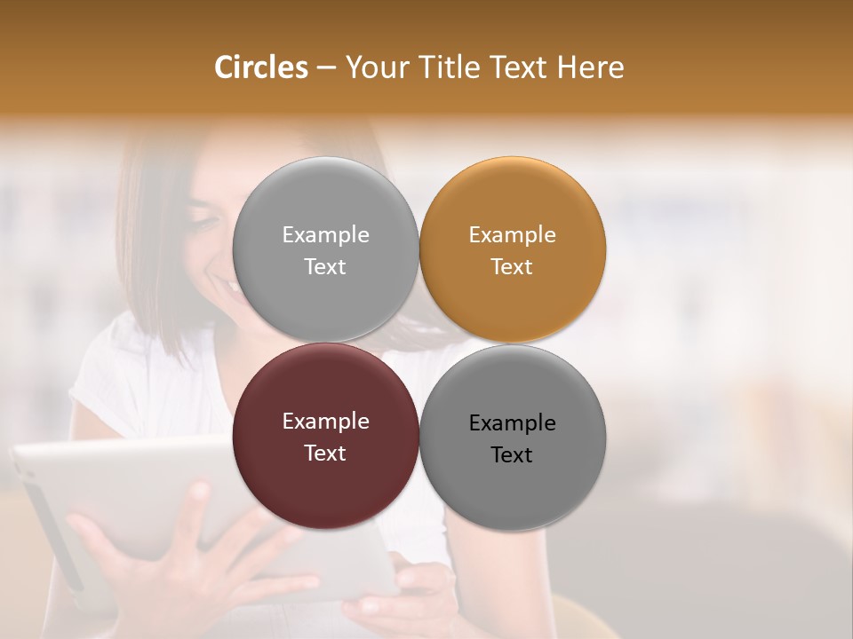 Technology Ereader Literature PowerPoint Template