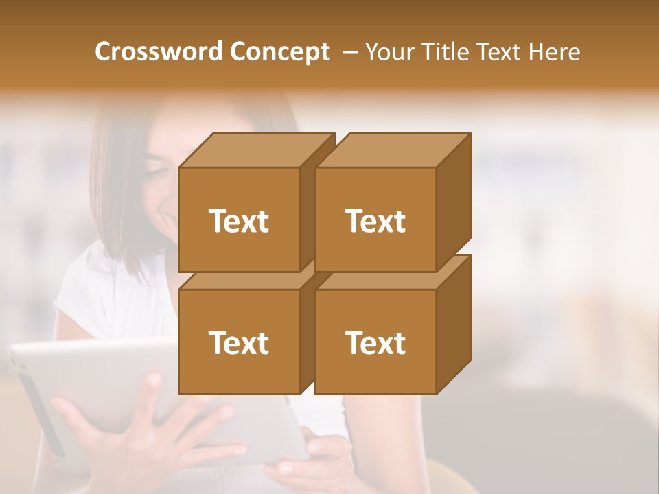 Technology Ereader Literature PowerPoint Template