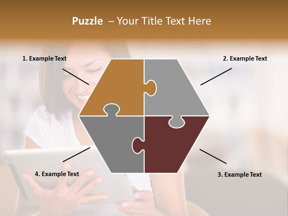 Technology Ereader Literature PowerPoint Template