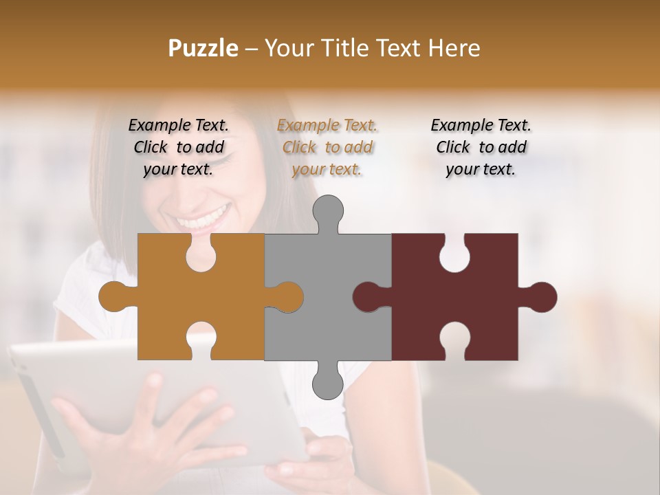 Technology Ereader Literature PowerPoint Template