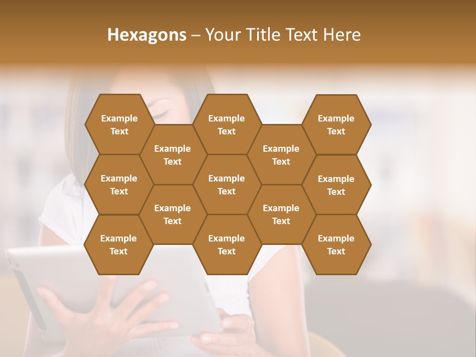 Technology Ereader Literature PowerPoint Template