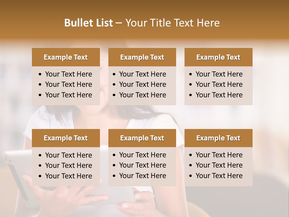 Technology Ereader Literature PowerPoint Template