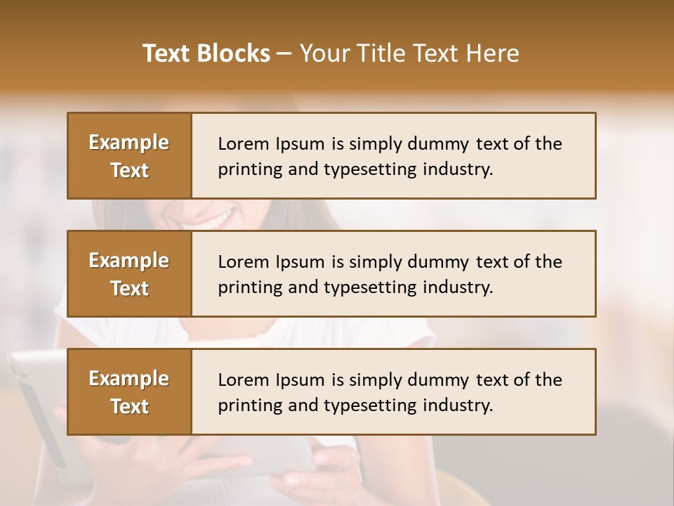 Technology Ereader Literature PowerPoint Template