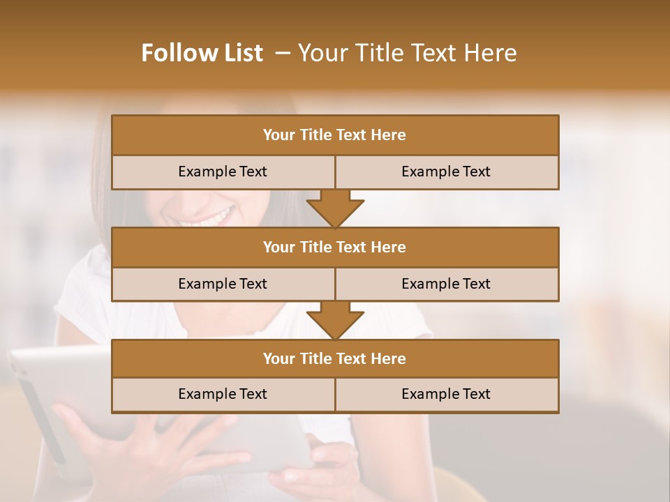 Technology Ereader Literature PowerPoint Template
