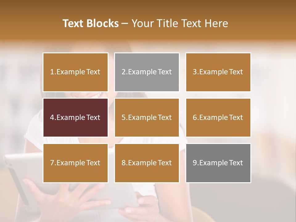 Technology Ereader Literature PowerPoint Template