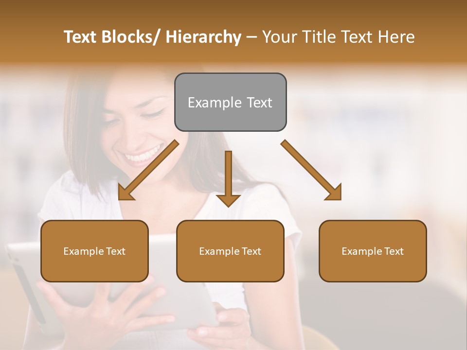 Technology Ereader Literature PowerPoint Template