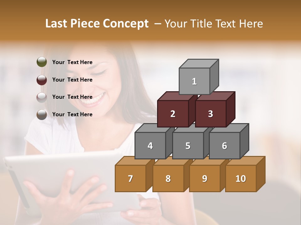 Technology Ereader Literature PowerPoint Template
