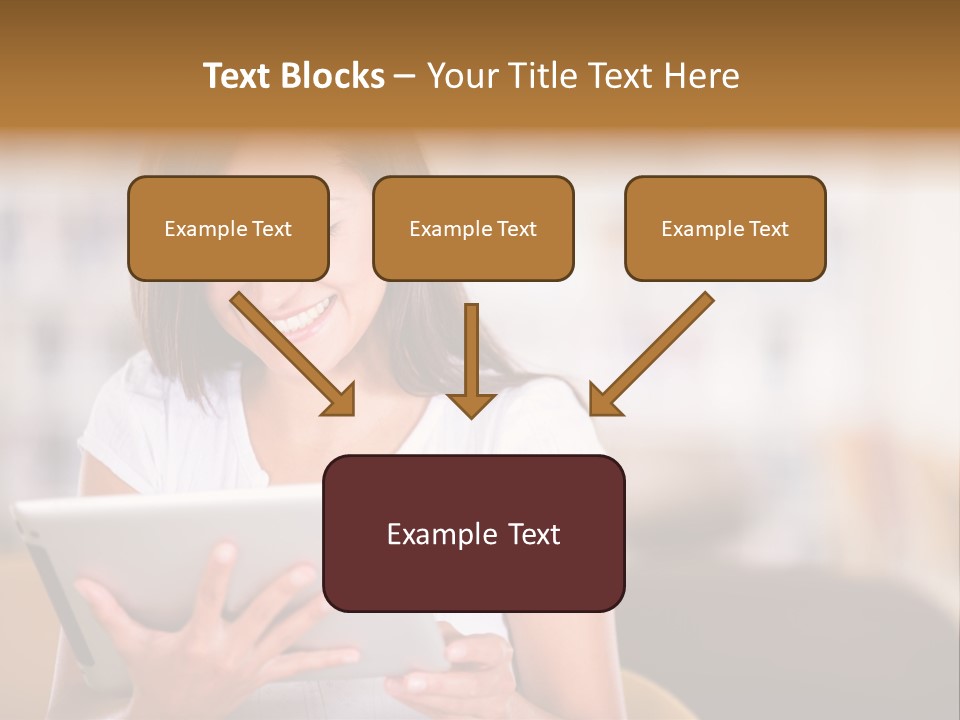 Technology Ereader Literature PowerPoint Template