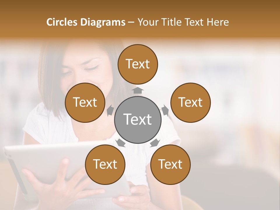 Technology Ereader Literature PowerPoint Template