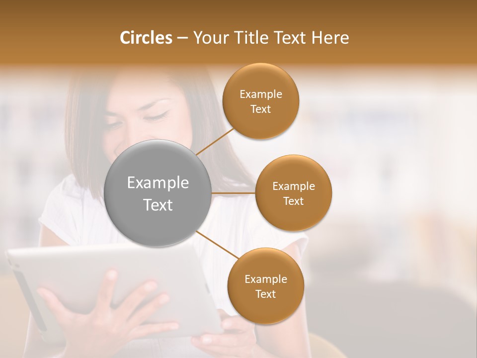 Technology Ereader Literature PowerPoint Template