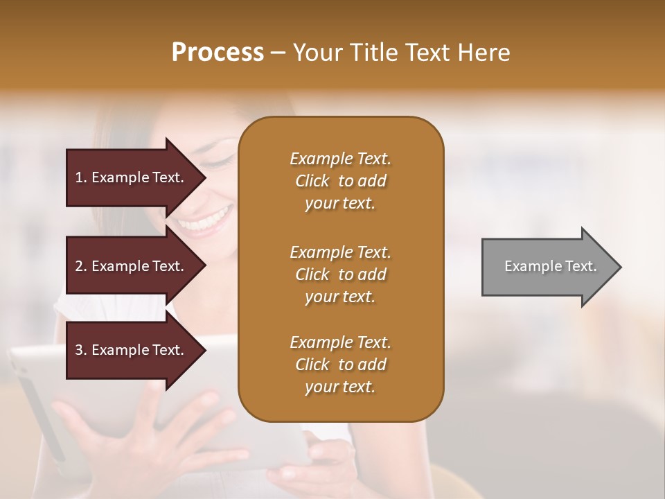Technology Ereader Literature PowerPoint Template