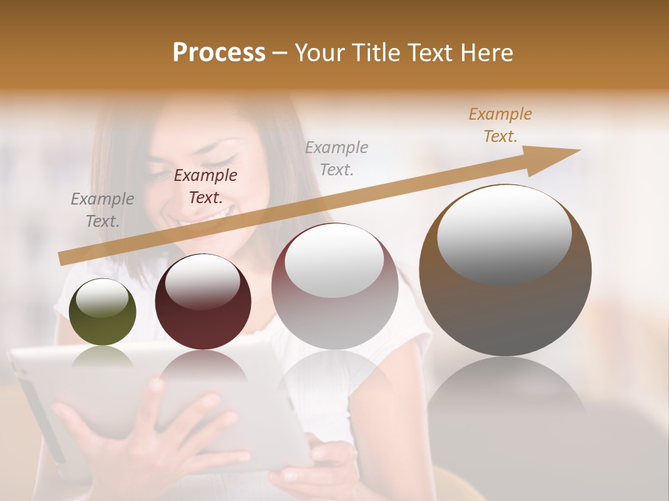 Technology Ereader Literature PowerPoint Template