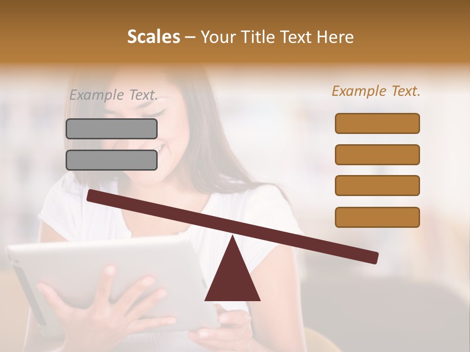 Technology Ereader Literature PowerPoint Template