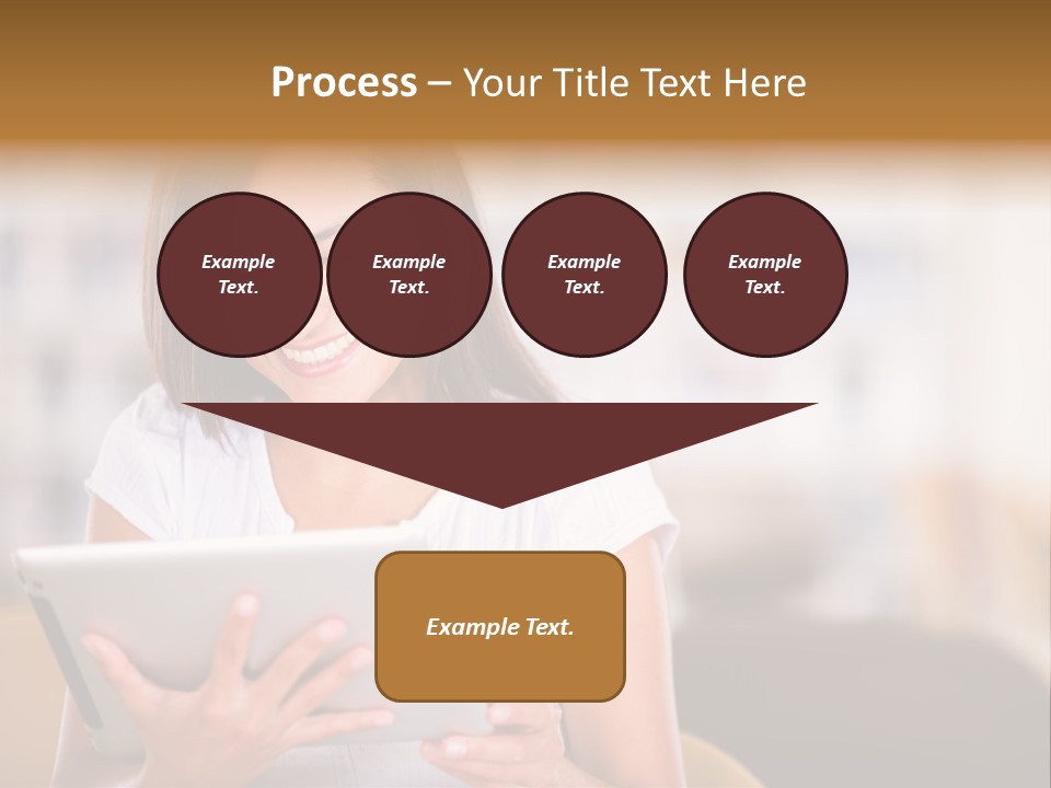 Technology Ereader Literature PowerPoint Template