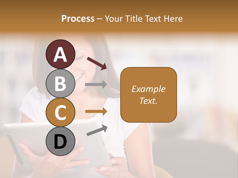 Technology Ereader Literature PowerPoint Template