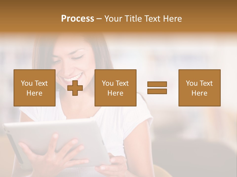 Technology Ereader Literature PowerPoint Template