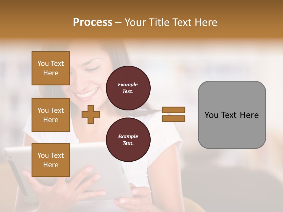 Technology Ereader Literature PowerPoint Template