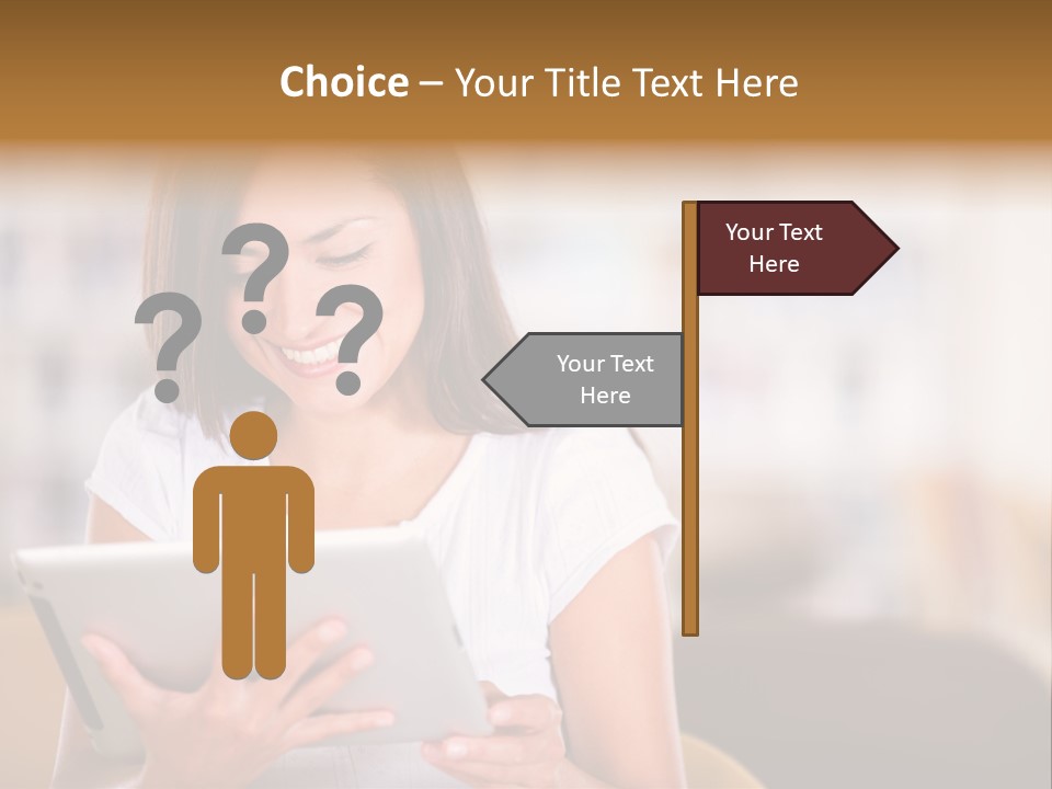 Technology Ereader Literature PowerPoint Template