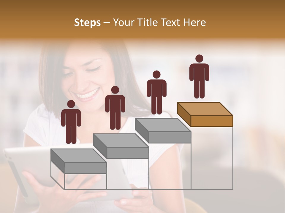 Technology Ereader Literature PowerPoint Template