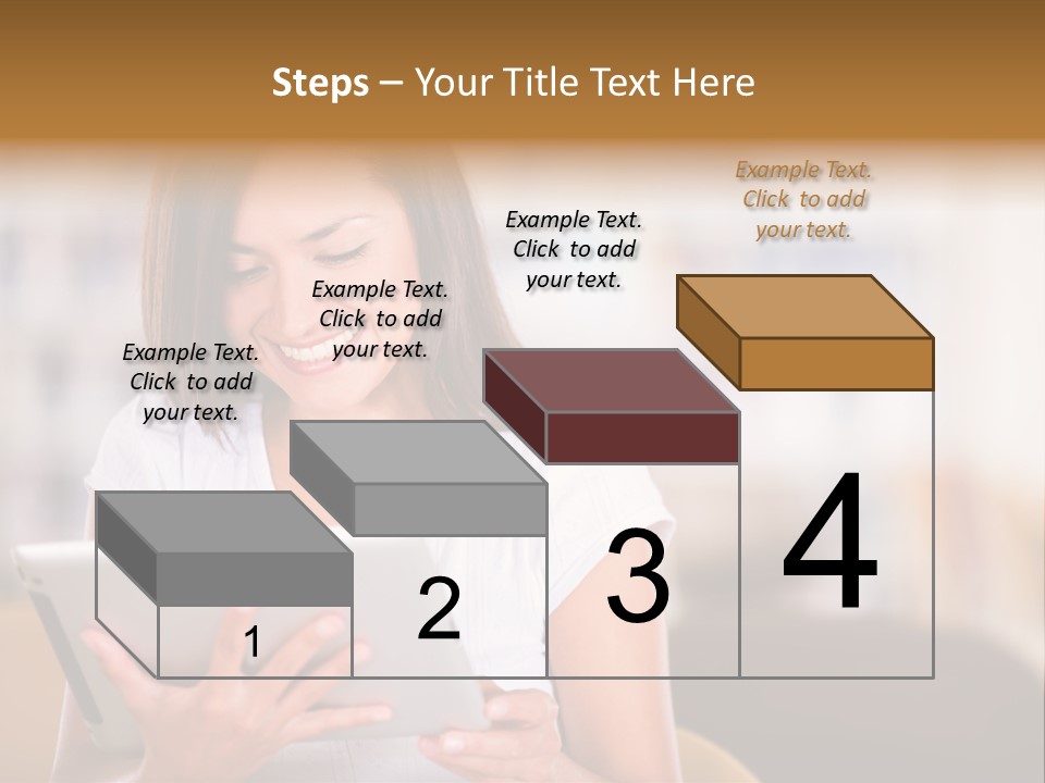 Technology Ereader Literature PowerPoint Template