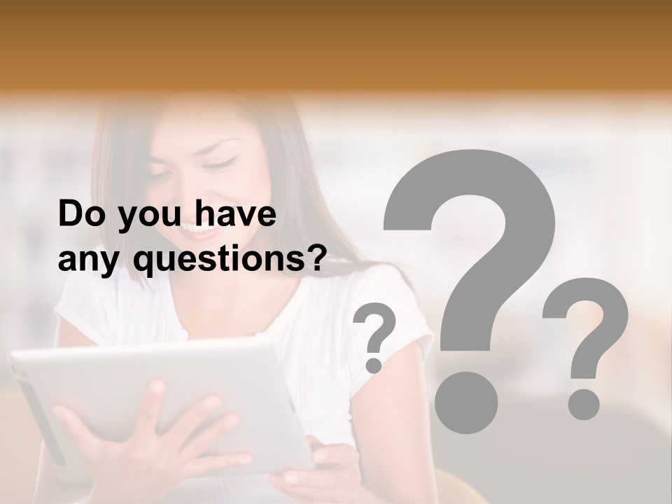 Technology Ereader Literature PowerPoint Template