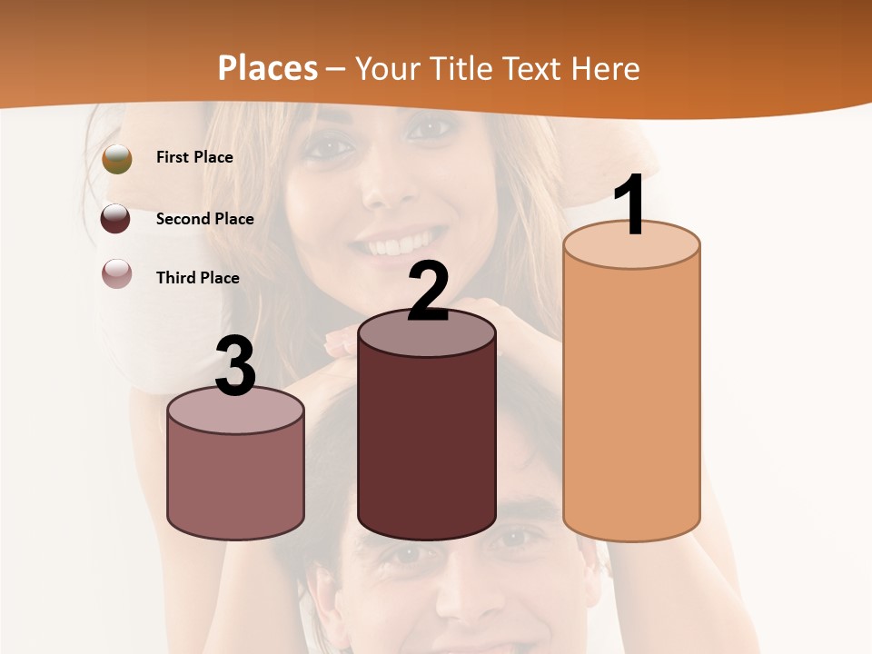 Adult Cheerful Laughing PowerPoint Template