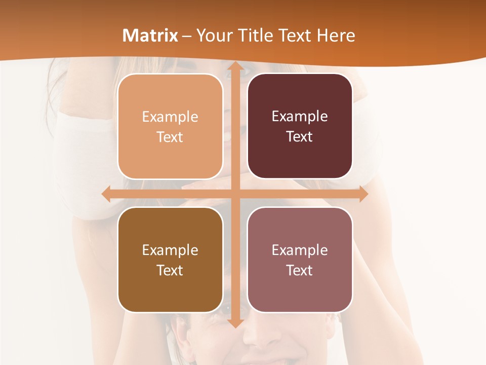 Adult Cheerful Laughing PowerPoint Template